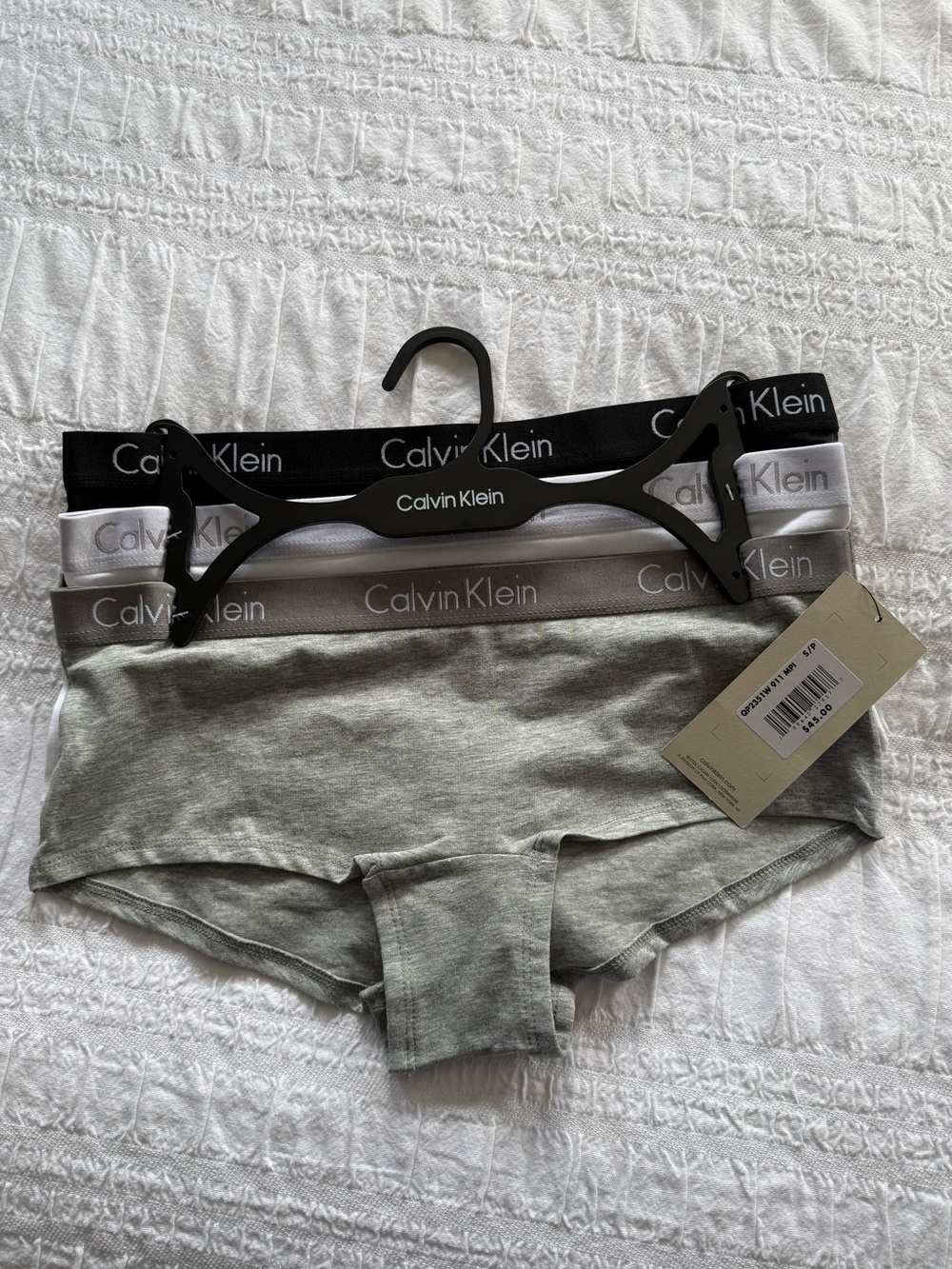 Calvin Klein pack of 3 boyshort underwear